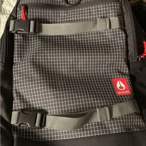 Nixon Black and Gray Men's Backpack